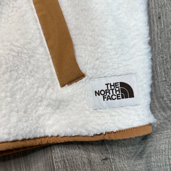 The North Face Cragmont Fleece Jacket Size Medium in Vintage White Kelp Tan - Picture 6 of 15